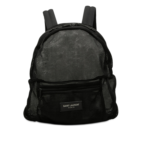 Saint Laurent Handbags - Pre-Loved Saint Laurent Mesh Backpack